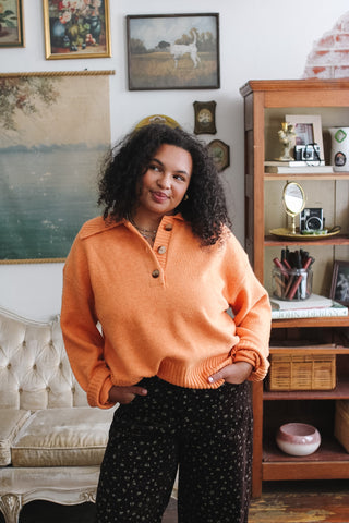 Scottie Collared Knit Sweater