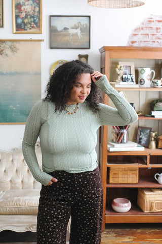 Stacey Lace Long Sleeve