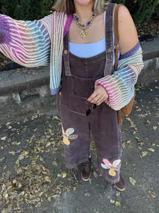 Penny Rainbow Knit Cardigan