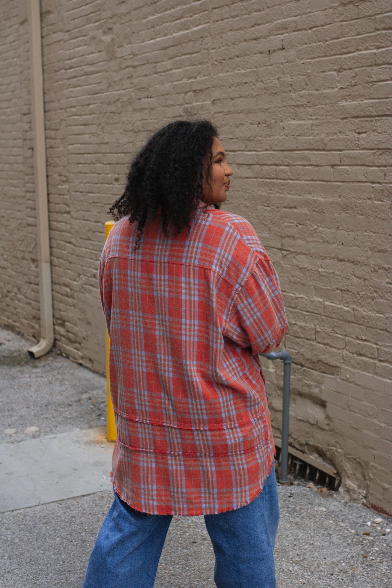 Taylor Vintage Washed Long Flannel