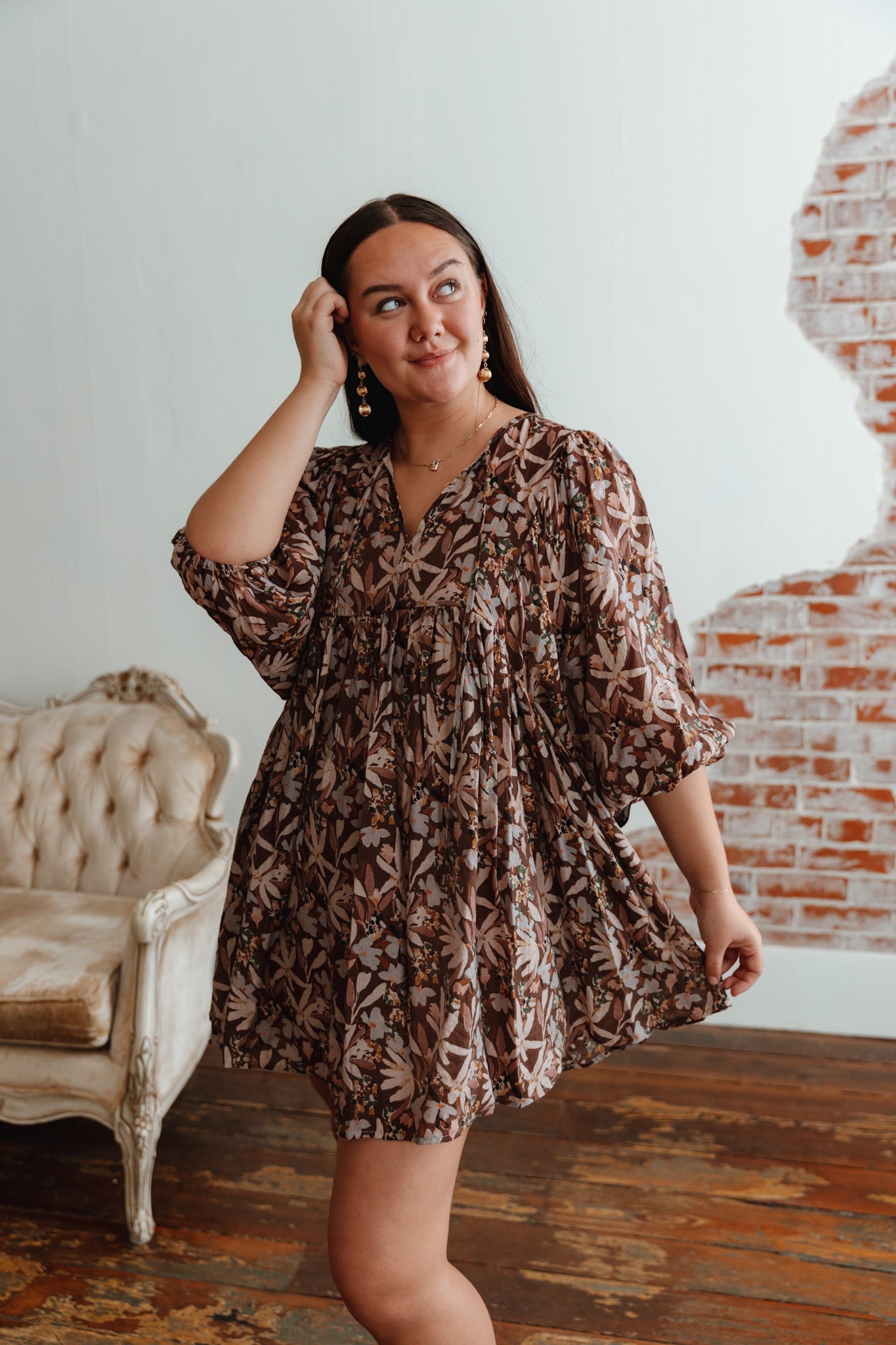 Leila Floral Dress