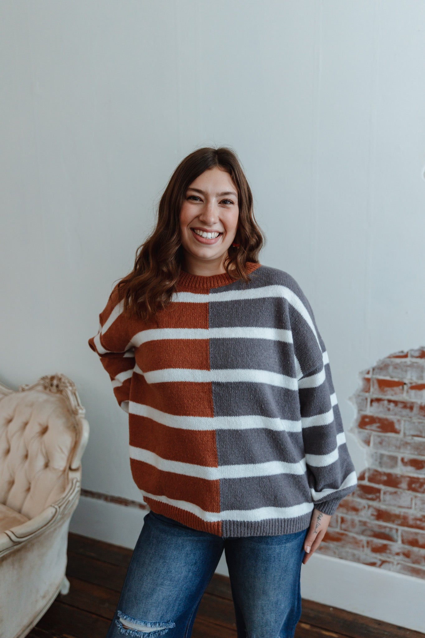So Very Striped Sweater