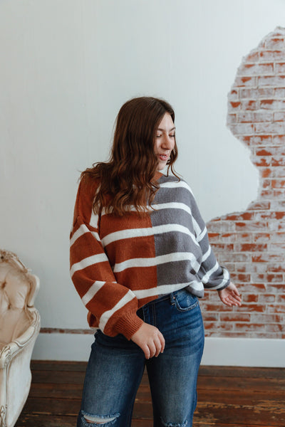 So Very Striped Sweater