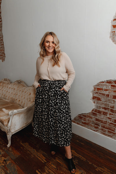 Secret Garden Floral Skirt