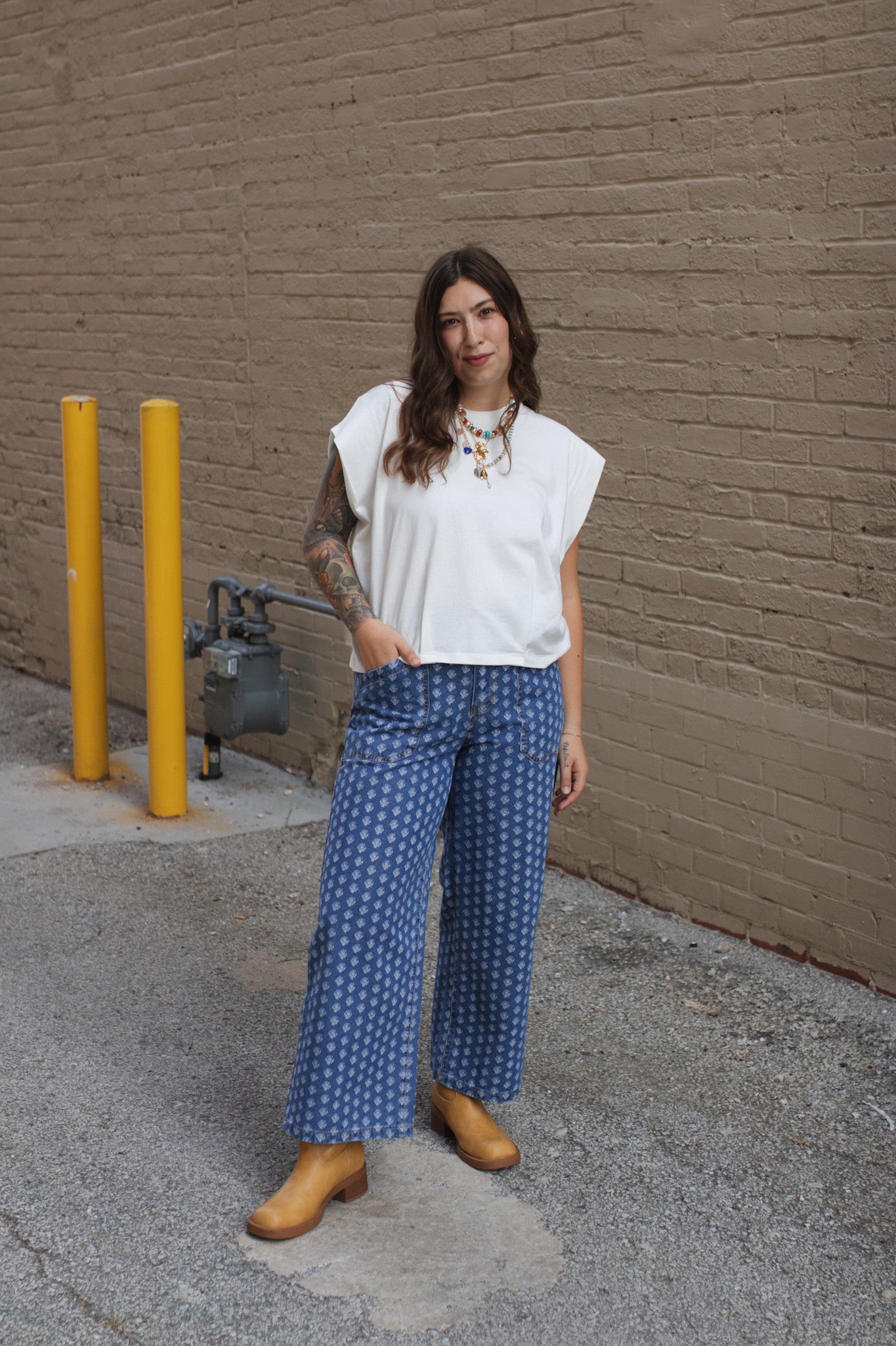 Lyns Everyday Cap Sleeve Tee
