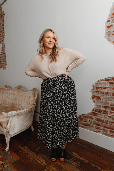 Secret Garden Floral Skirt
