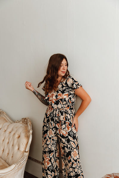Thankfully Floral Jumpsuit