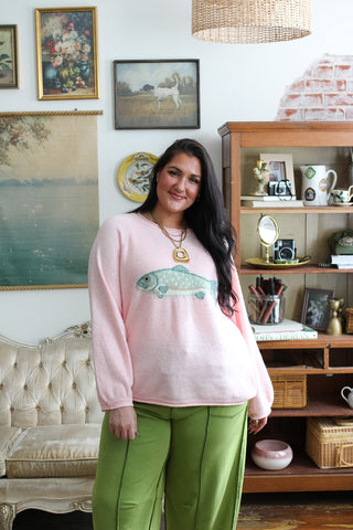 Albany Fish Roll Neck Sweater