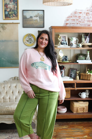 Albany Fish Roll Neck Sweater