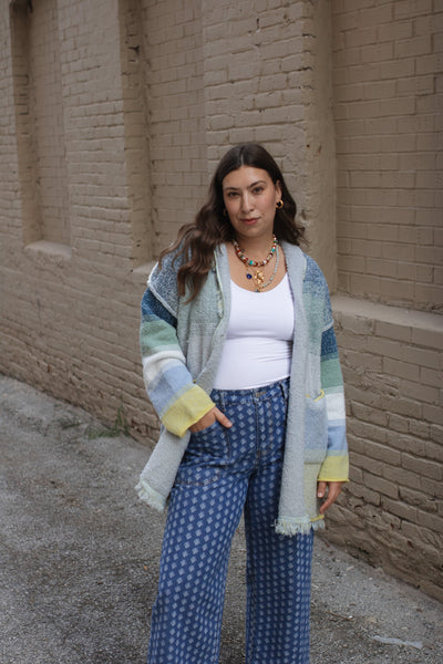 Mary Chunky Knit Tunic Cardigan