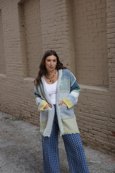 Mary Chunky Knit Tunic Cardigan