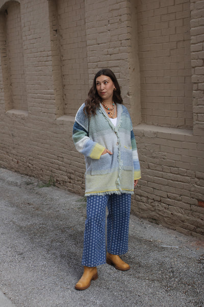 Mary Chunky Knit Tunic Cardigan