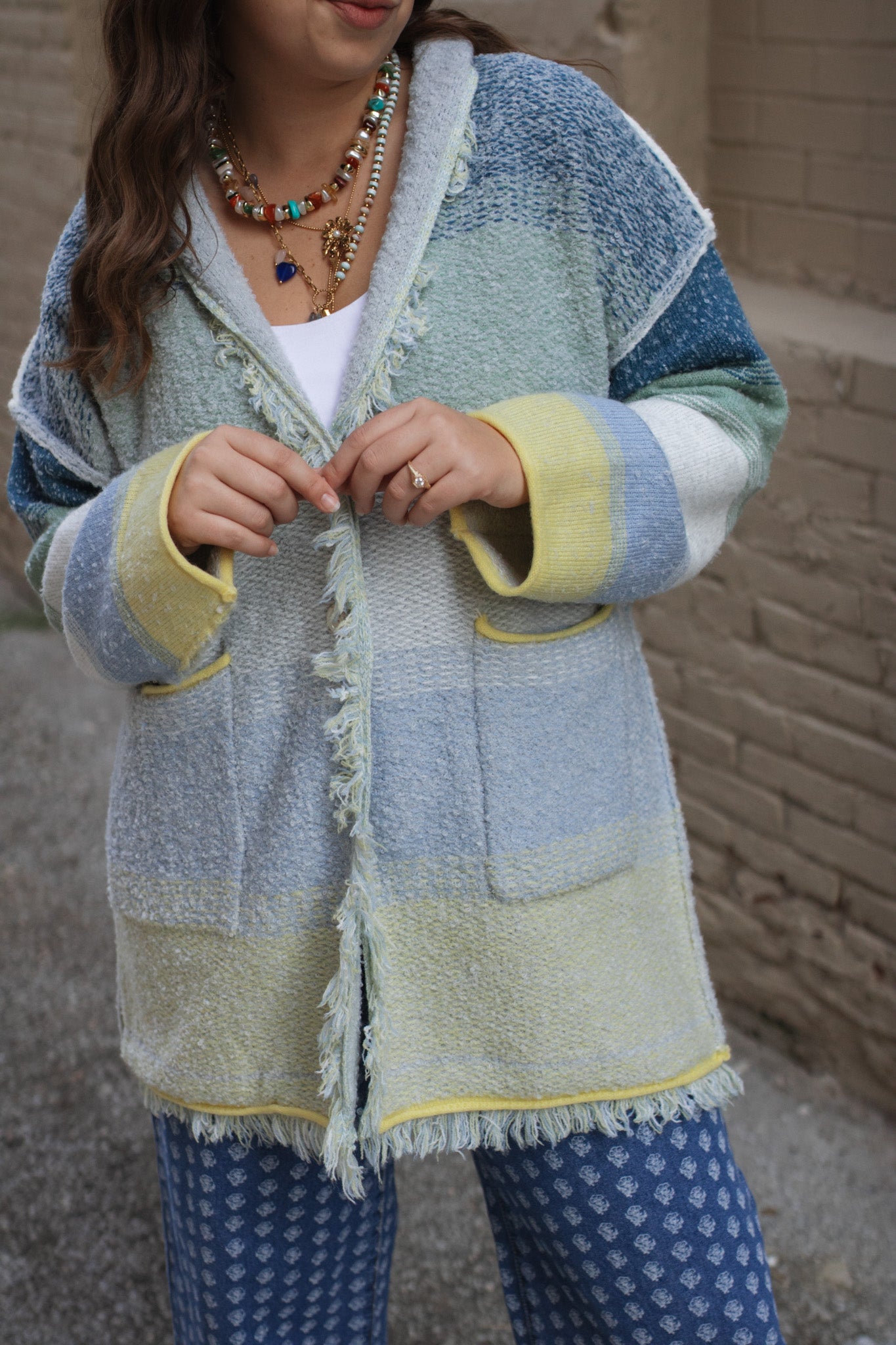 Mary Chunky Knit Tunic Cardigan