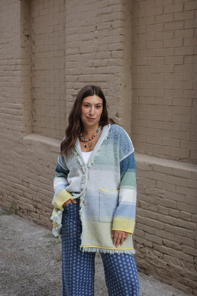 Mary Chunky Knit Tunic Cardigan