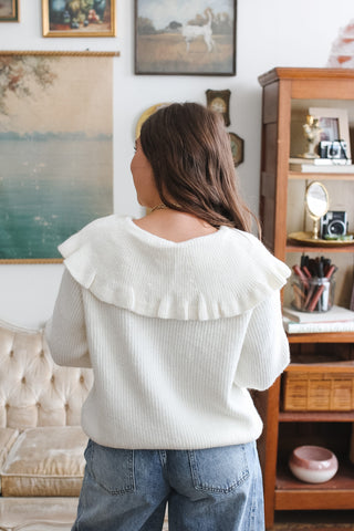 Katherine Knit Collared Cardigan