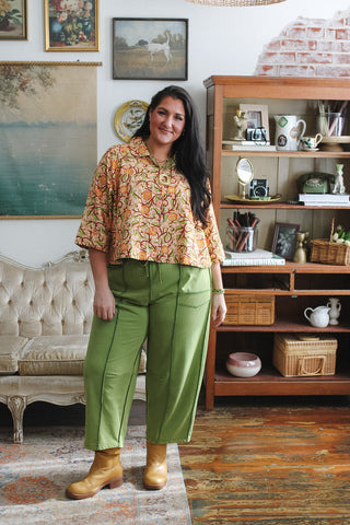 Merritt Peach Rose Swing Jacket