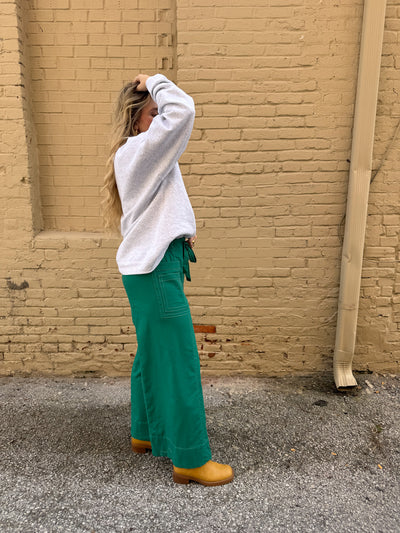 Colette Wide Leg Stitch Pants