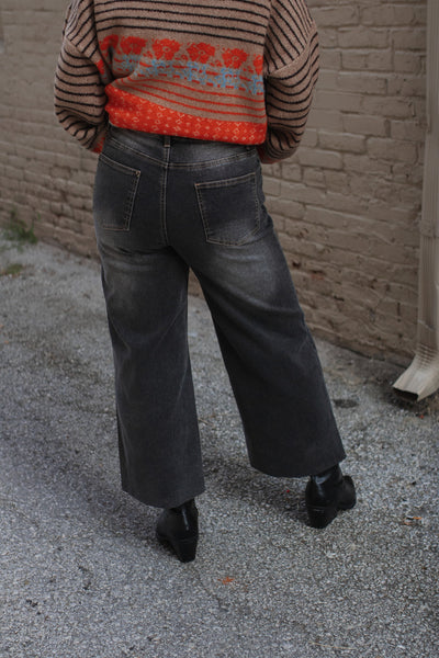 Sammy Washed Wide Leg Jeans