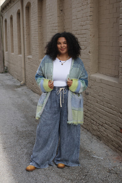 Mary Chunky Knit Tunic Cardigan