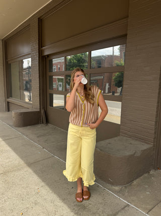 Lola Ruffle Bloomer Jeans