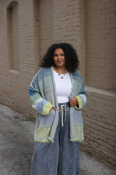Mary Chunky Knit Tunic Cardigan