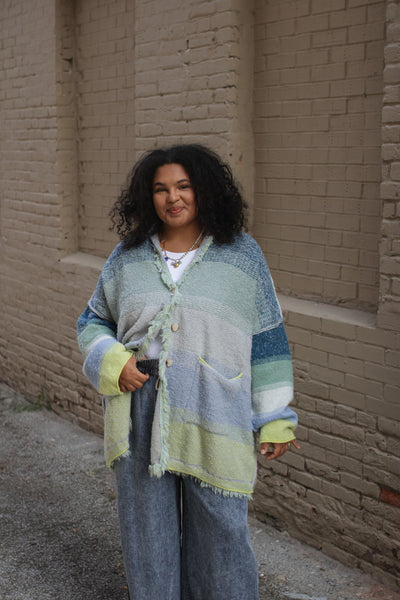 Mary Chunky Knit Tunic Cardigan