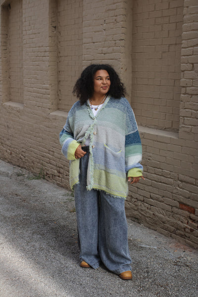 Mary Chunky Knit Tunic Cardigan