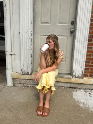 Lola Ruffle Bloomer Jeans