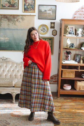 Logan Mock Neck Knit Sweater