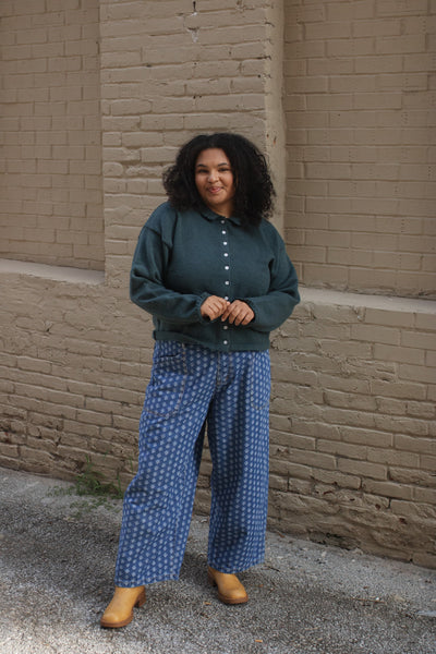 Albany Collared Sweater Cardigan