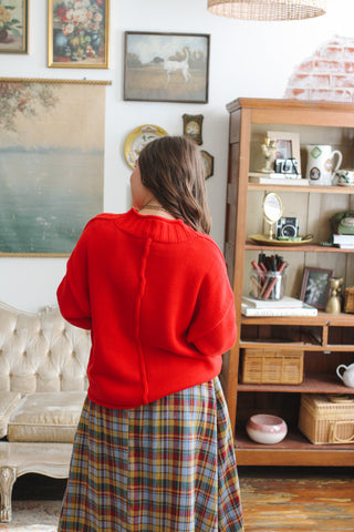 Logan Mock Neck Knit Sweater