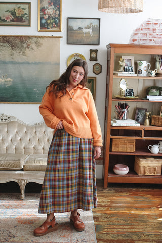 Scottie Collared Knit Sweater