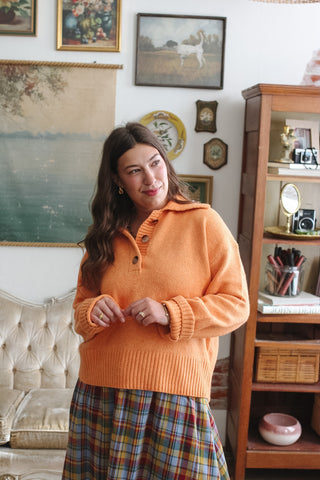 Scottie Collared Knit Sweater