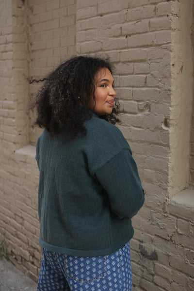 Albany Collared Sweater Cardigan