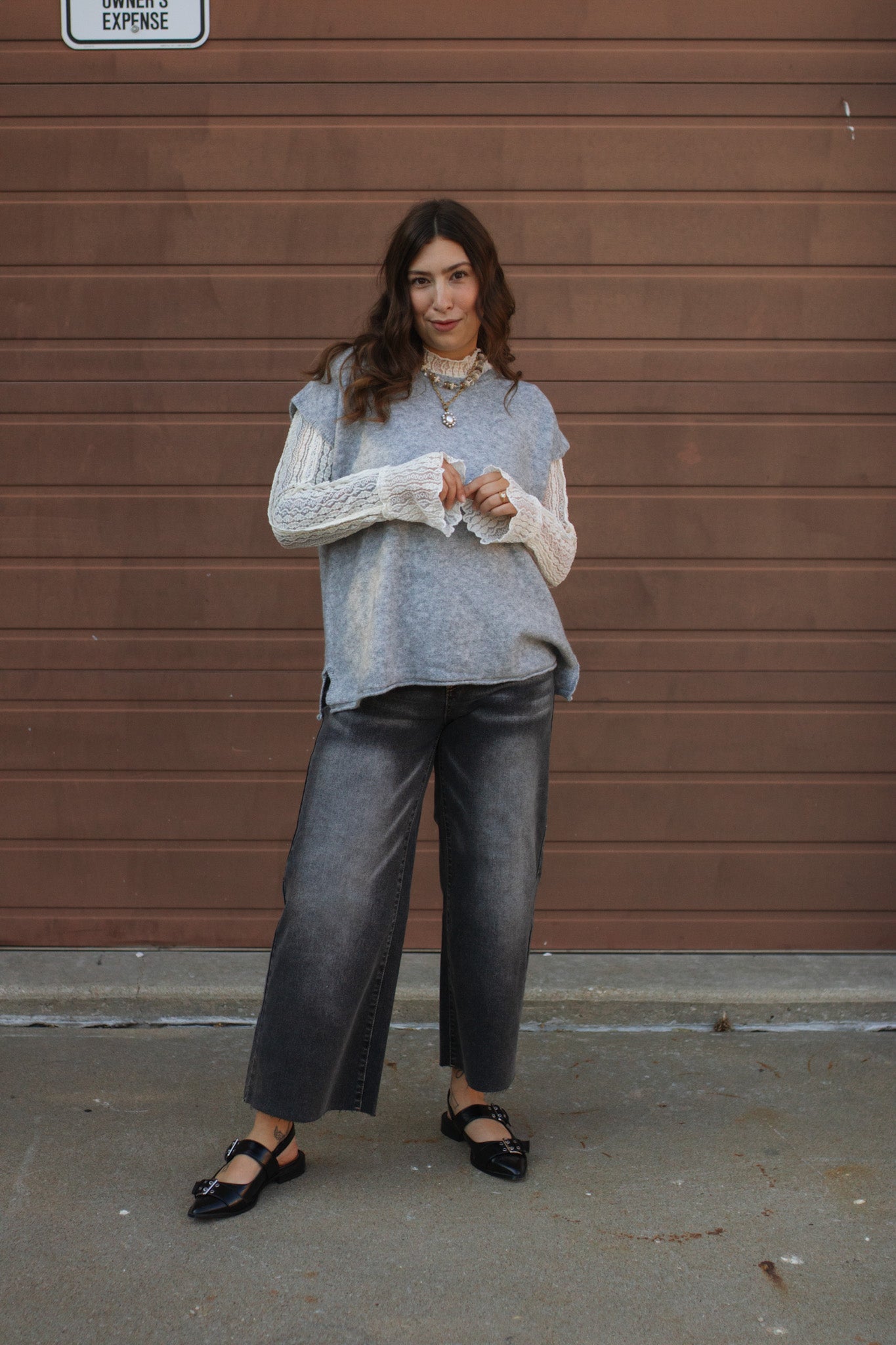 Sammy Washed Wide Leg Jeans