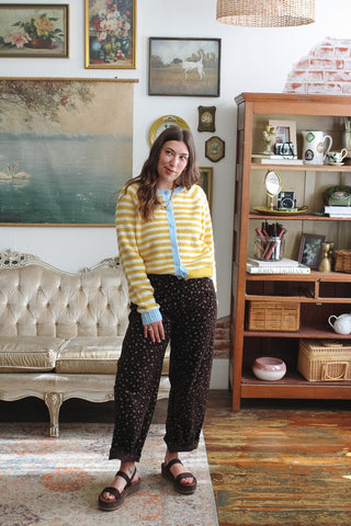 Chandler Striped Knit Cardigan
