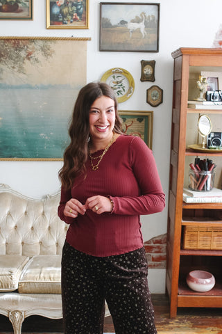 Allie Ribbed Everyday Long Sleeves