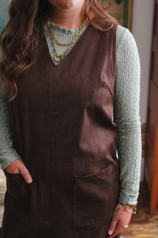 Tiffany Suede Jumper