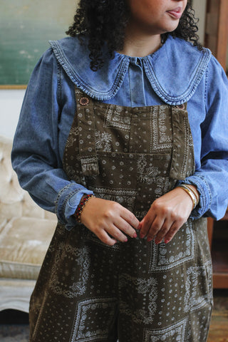 Tate Bandana Overalls