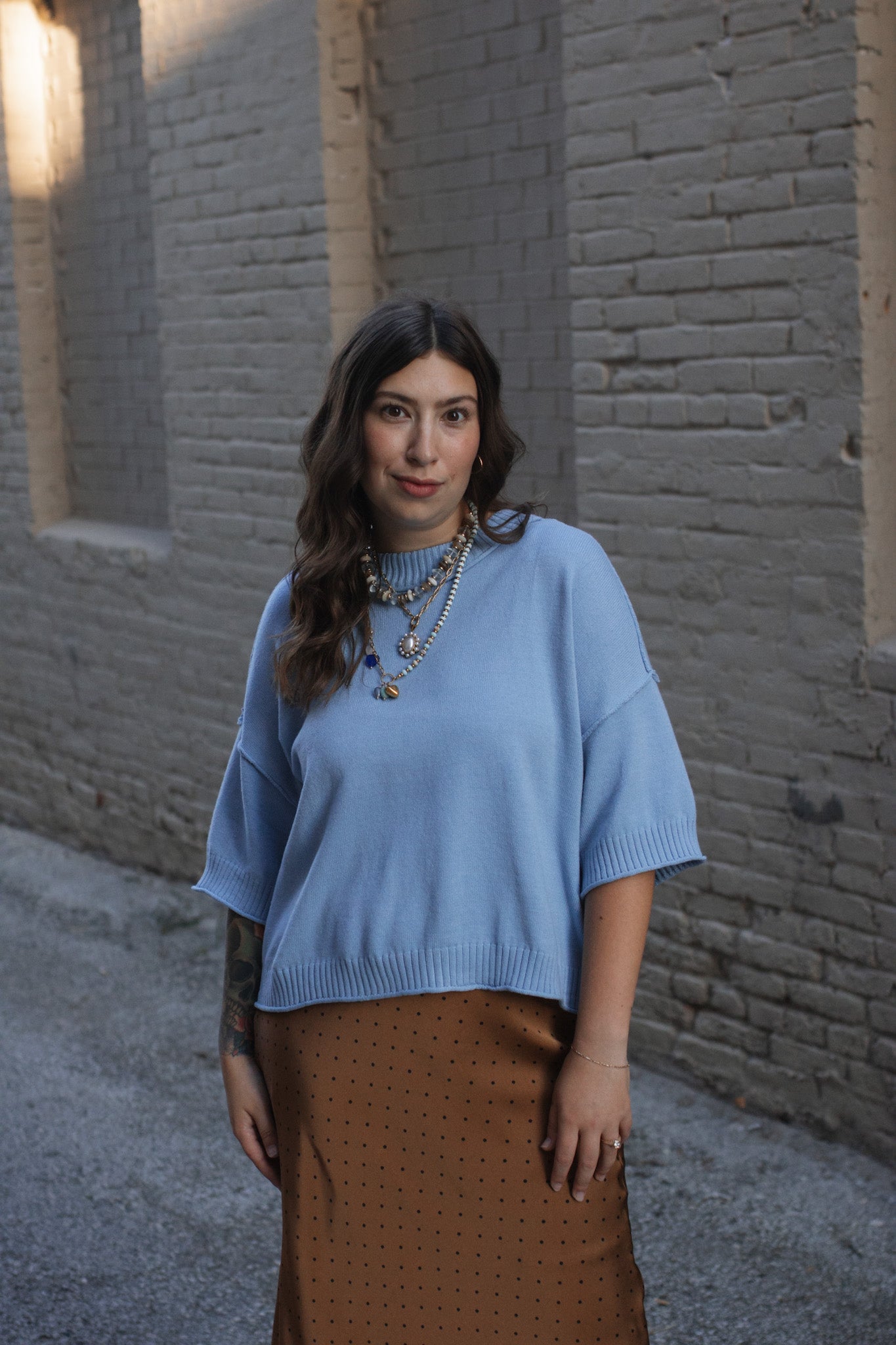 Skye Drop Shoulder Sweater