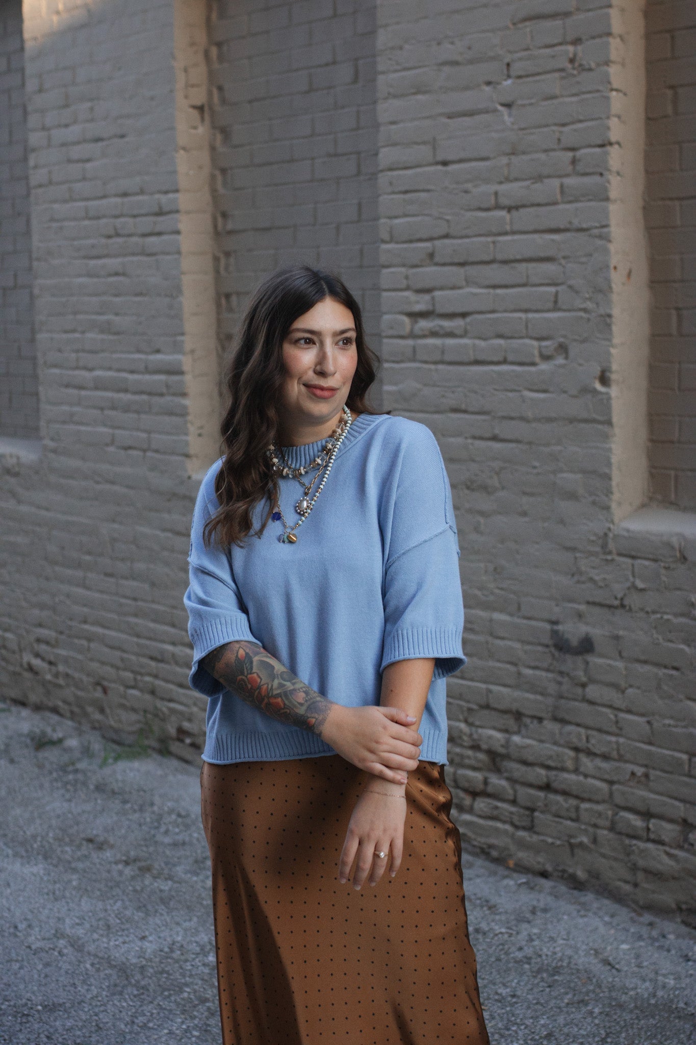 Skye Drop Shoulder Sweater