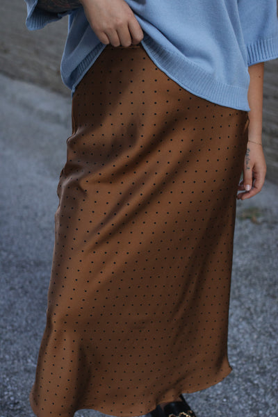 Rory Polka Dot Midi Skirt