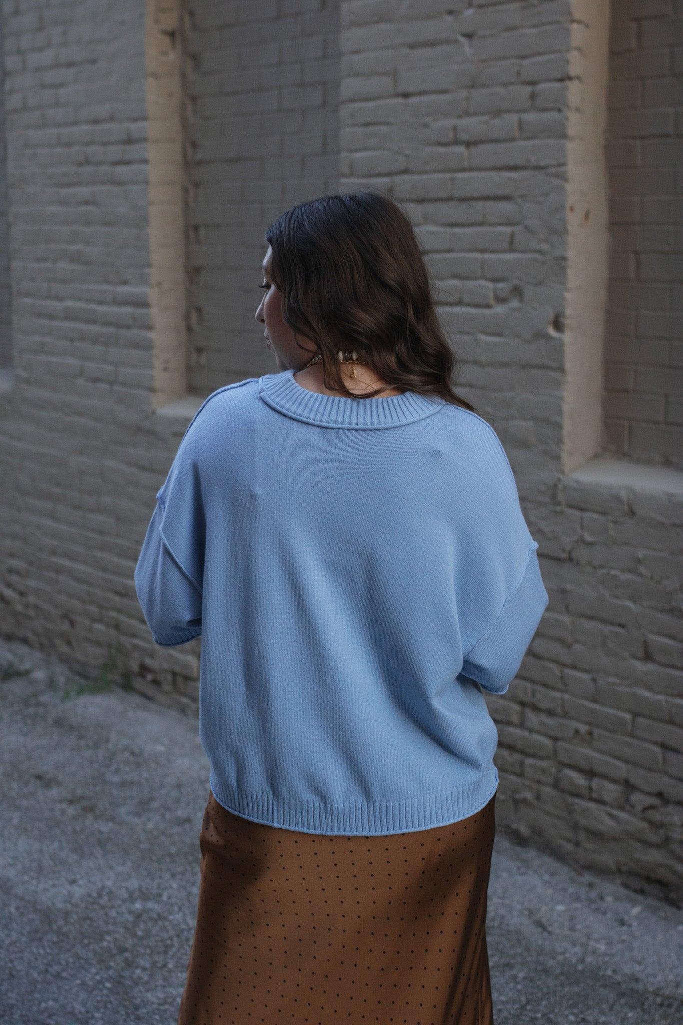 Skye Drop Shoulder Sweater