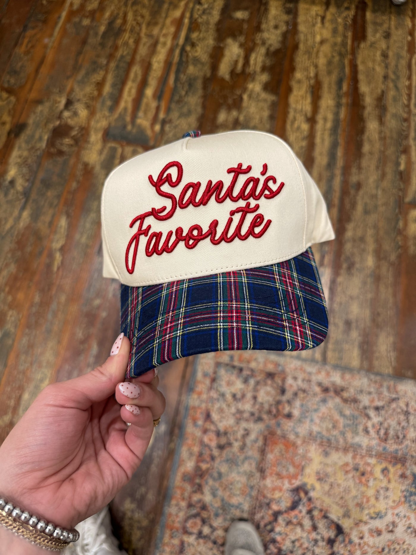 Santa's Favorite Trucker Hat