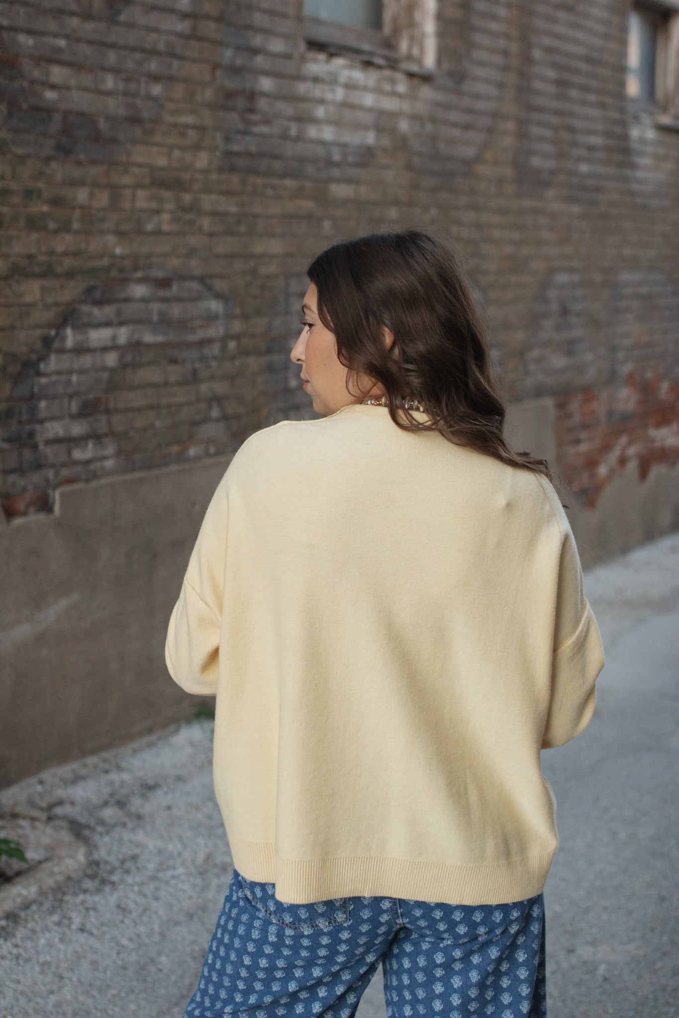 Elaina Mock Neck Sweater