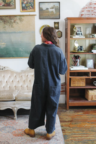 Ollie Oversized Denim Jumpsuit