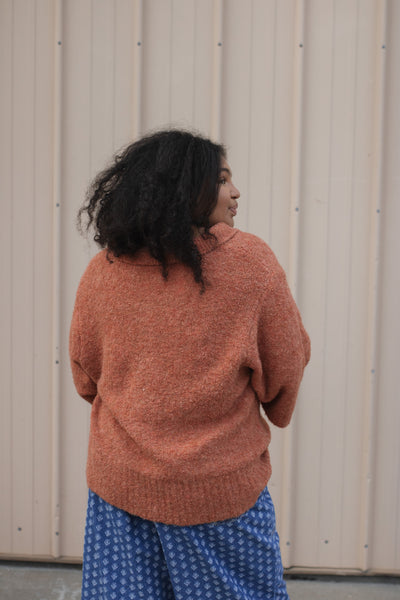Deliah Soft Knit Button Down Sweater