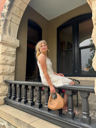 Aspen Eyelash Fringe Dress