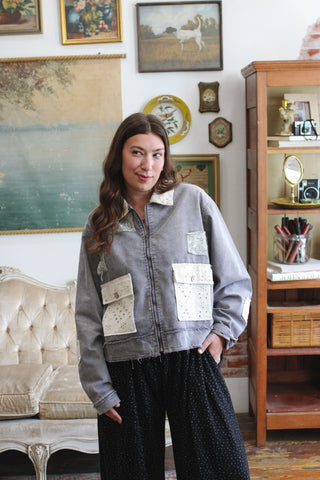 Elliot Patchwork Denim Jacket