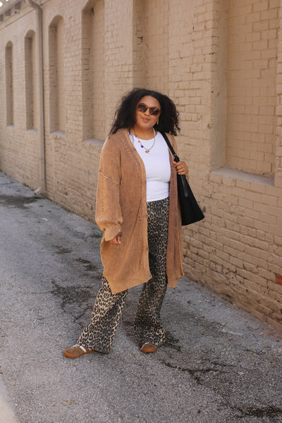 Micah Cozy Knit Long Cardigan